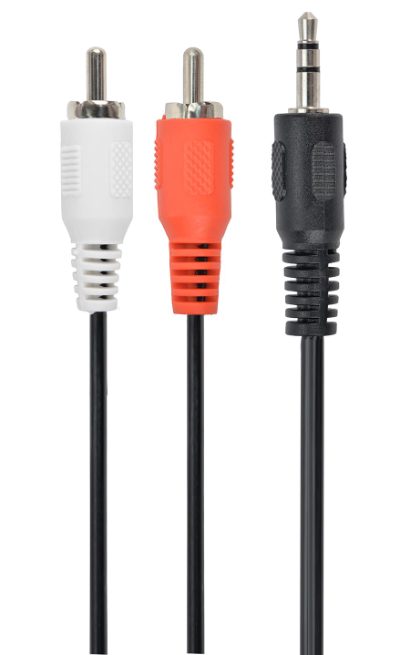 CABLE AUDIO 3.5MM TO 2RCA 5M/CCA-458-5M GEMBIRD