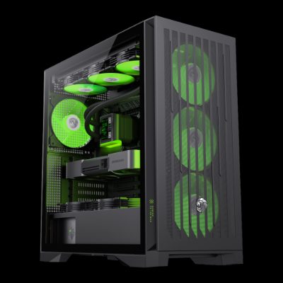 Gamemax Case, LEADER 2 BK, E-ATX