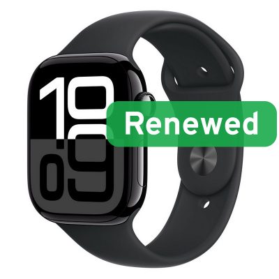 Apple Renewed Grade C, Apple Watch Series 10 LTE 46mm, Jet Black