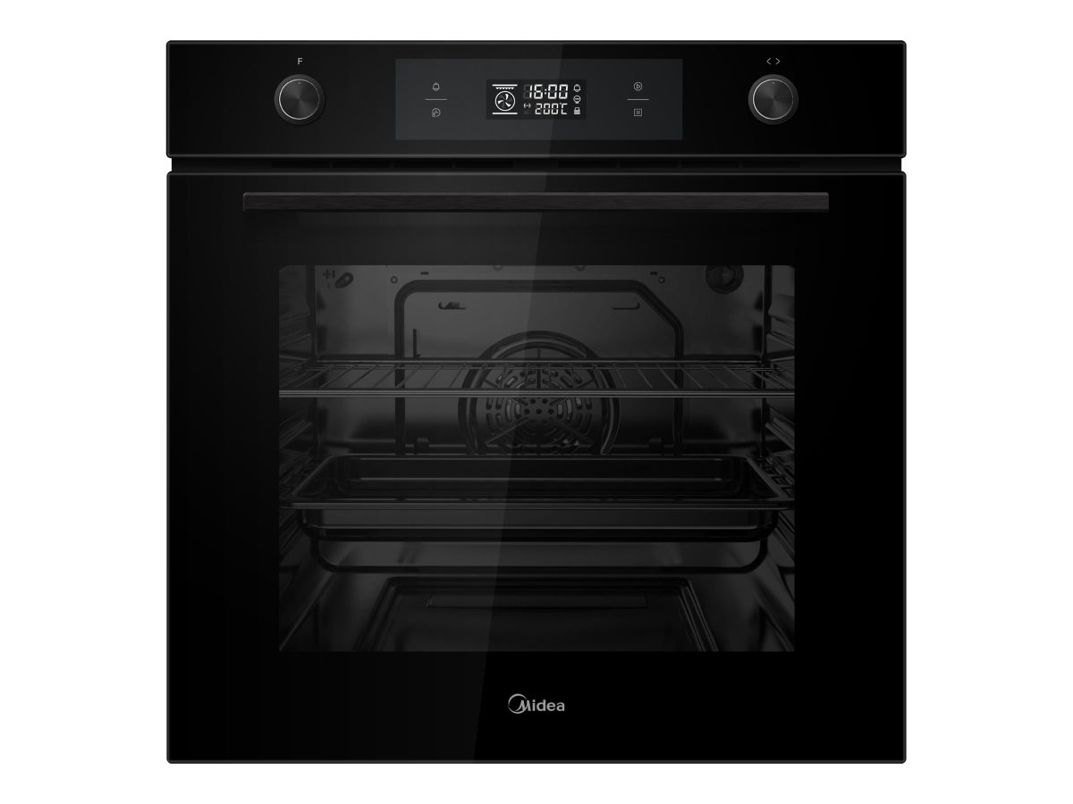 Midea MBON5M90E6-BK Oven, Built-in, Electric, Width 59.5 cm, Touch Display, Black, Midea