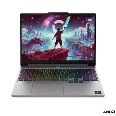 Lenovo LOQ 15AHP11 AMD, Luna Grey, 15.3 ", IPS, WUXGA, 1920 x 1200 pixels, Anti-glare, AMD Ryzen 7, 250, 16 GB, SODIMM DDR5, Solid-state drive capacity 512 GB, NVIDIA GeForce RTX 5060, GDDR7, 8 GB, Windows 11 Home, 802.11ax, Bluetooth version 5.3, Keyboard language English, Keyboard backlit, Warranty 24 month(s), Battery warranty 12 month(s)