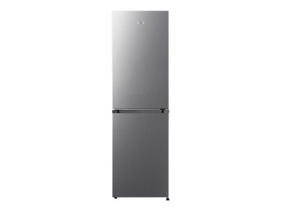 Gorenje Refrigerator, NRK418ECS4, Energy efficiency class E, Free standing, Combi, Height 182.4 cm, No Frost system, Fridge net capacity 171 L, Freezer net capacity 85 L, 37 dB, Grey