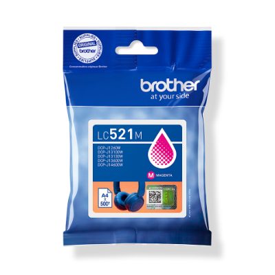 Brother LC521M, Ink Cartridges, Magenta