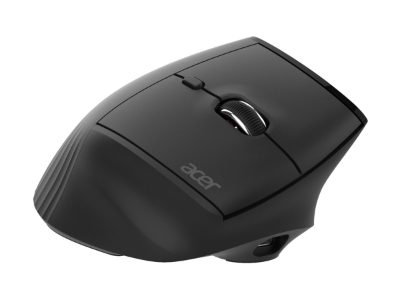 Acer Smart Fit Vertical Mouse, Retail pack, Wireless, Bluetooth, Black