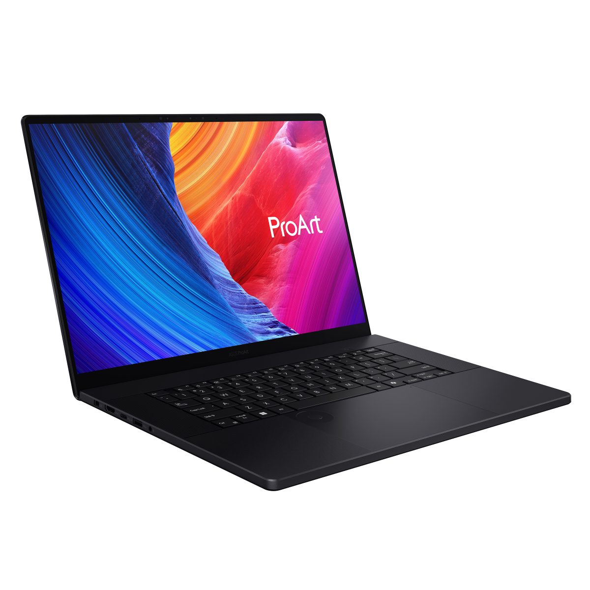 ProArt P16 H7606WP-RJ079X, Nano Black, 16 ", OLED, Touchscreen, 3K, 2880 x 1800 pixels, 120 Hz, Glossy, AMD Ryzen AI 9, HX370, 64 GB, LPDDR5X, Solid-state drive capacity 2000 GB, NVIDIA GeForce RTX 5070, GDDR7, 8 GB, Windows 11 Pro, 802.11be, Keyboard language US international, Keyboard backlit, Warranty 24 month(s), Battery warranty 12 month(s)