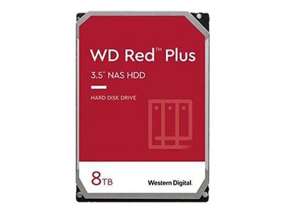 QNAP HDD, Red Plus, 5640 RPM, 8000 GB