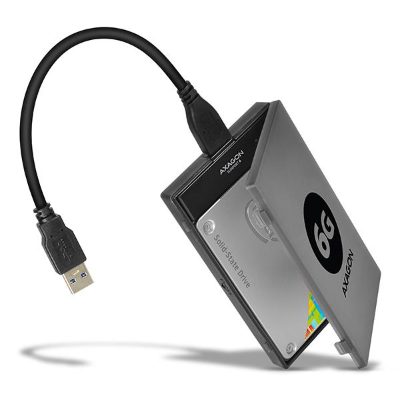 AXAGON USB 3.0 - 2.5" HDD SATA, ADSA-1S6, SATA 6G, USB 3.0
