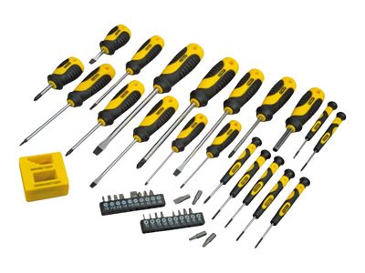 Screwdriver Set in Bag Set of 42 pcs, STHT0-62113