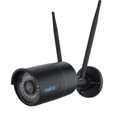 WiFi Security Camera with Smart Detection, W320, Bullet, 5 MP, 4.0mm fixed, IP66, H.264, Micro SD, Max. 256 GB