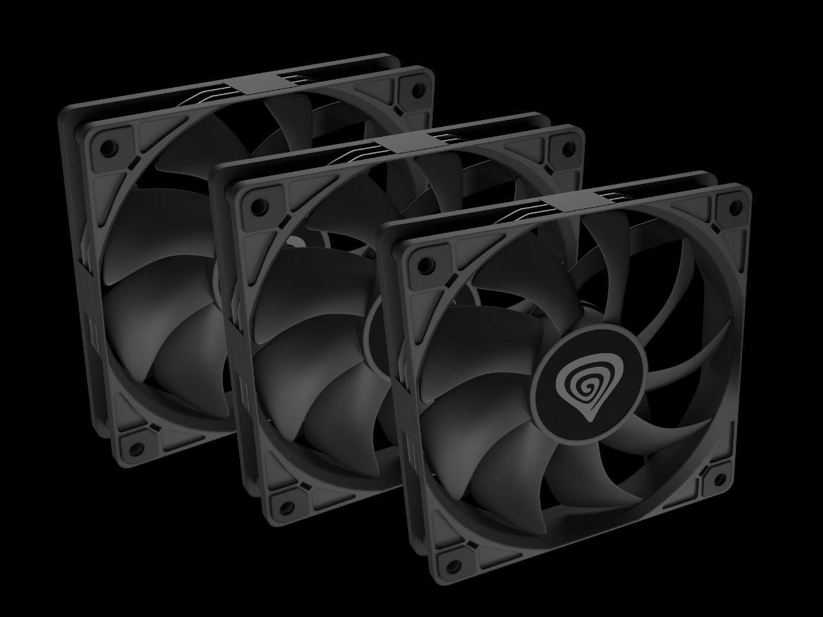 Oxal 120, Black, Case fan