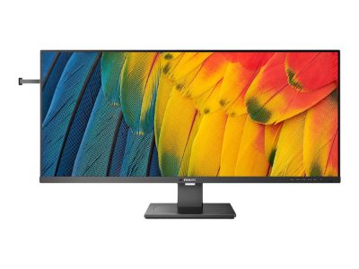USB-C Hub Monitor, 40B1U5600/00, 40 ", IPS, WQHD, 21:9, 120 Hz, 4 ms, 3440 x 1440, 500 cd/m², HDMI ports quantity 1, Black