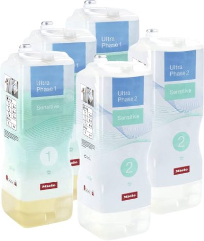 MIELE Miele UltraPhase 1 un 2 Sensitive, 6 x 1.44 L - Veļas mazgāšanas līdzekļu komplekts