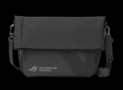 ROG Archer Messenger BC2000, Fits up to size 14 ", Bag, Shoulder strap, Waterproof, Black/Gray