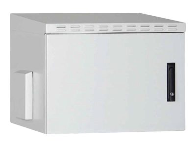 Wall Mounting Cabinets, DN-19 16U-6/6-I-OD, IP55, 60 x 60 cm, Gray
