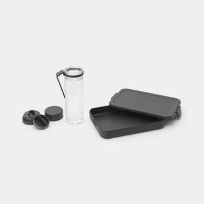 BRABANTIA Make & Take pusdienu pārtraukuma komplekts, dark grey