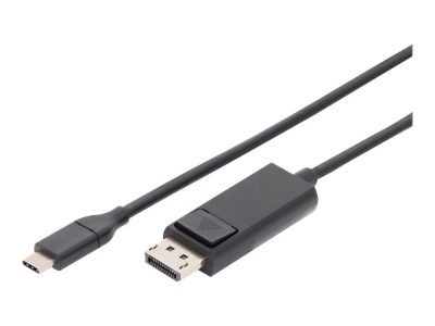 USB Type-C adapter cable, AK-300333-020-S, USB-C, DisplayPort, USB-C to DP, 2 m