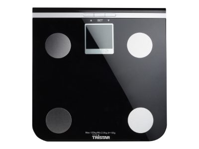 Electronic, Maximum weight (capacity) 150 kg, Accuracy 100 g, Body Mass Index (BMI) measuring, Black