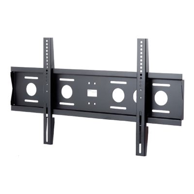 EDBAK Wall mount, Lateral adjustment of the screen once mounted on the wall plate, 50-86 ", Maximum weight (capacity) 80 kg, Black