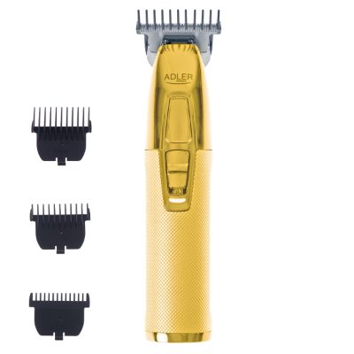 Professional Trimmer, AD 2836g, Cordless, Number of length steps 1, Gold