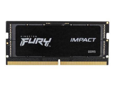 Kingston KF560S38IBK2-32 32GB 6000MT/s DDR5 CL38 SODIMM (Kit of 2) FURY Impact PnP, Kingston