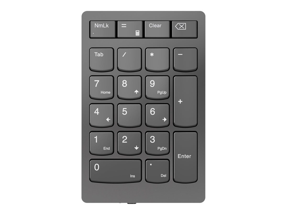 Professional, Go Wireless Numeric Keypad, Numeric Keypad, Wireless, Storm Grey