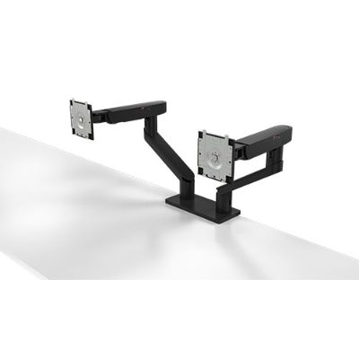 Desk Mount, MDA20, Height, tilt, swivel, rotation, depth, 19-27 ", Maximum weight (capacity) 10 kg, Black