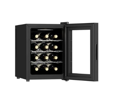 Grand Saigneé Beverage Cooler, WR-7511, Energy efficiency class F, Free standing, Bottles capacity 12, Black