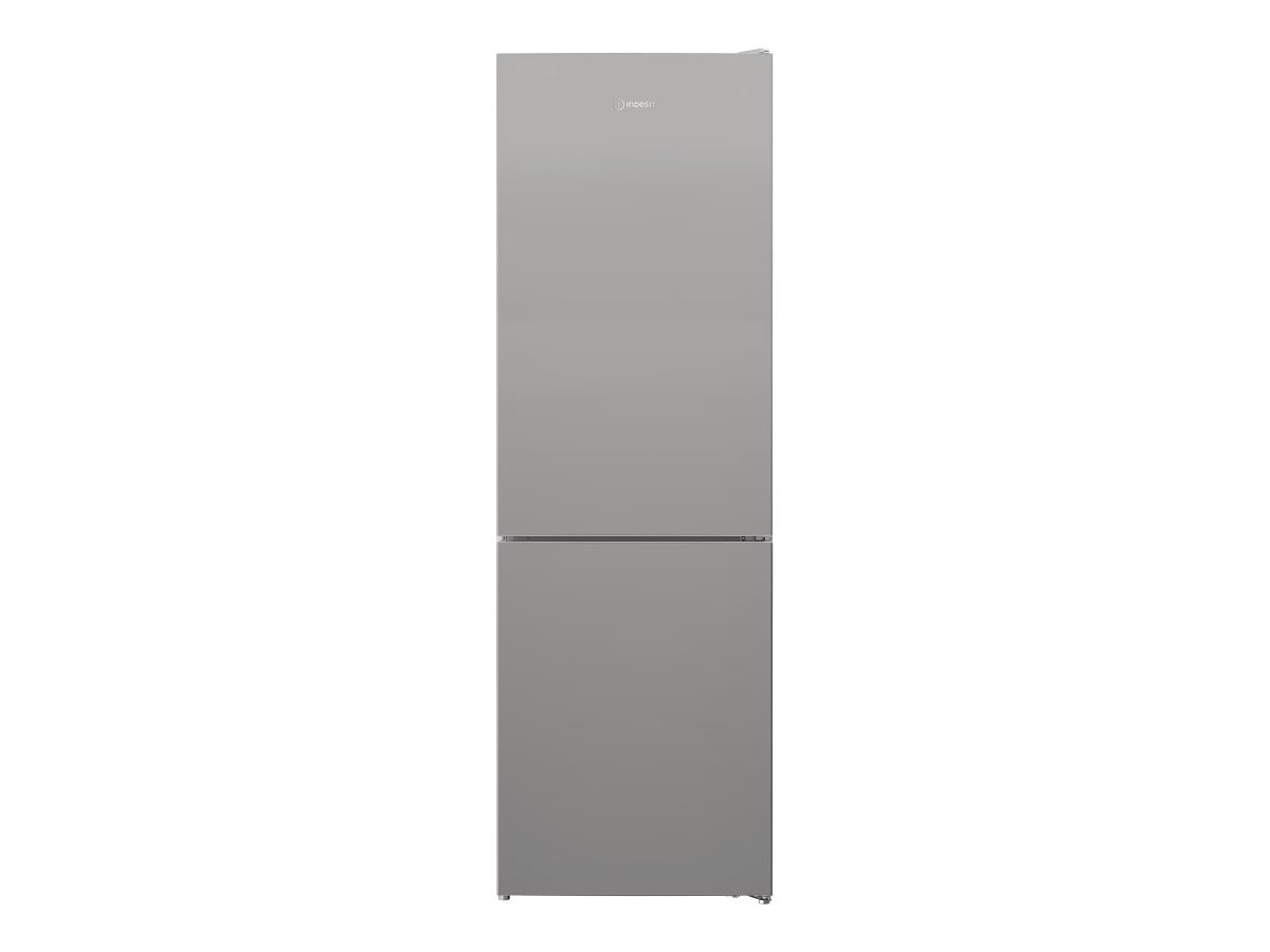INDESIT Refrigerator, INKS 1361 S4E, Energy efficiency class E, Free standing, Combi, Height 185.2 cm, Fridge net capacity 223 L, Freezer net capacity 120 L, 38 dB, Silver