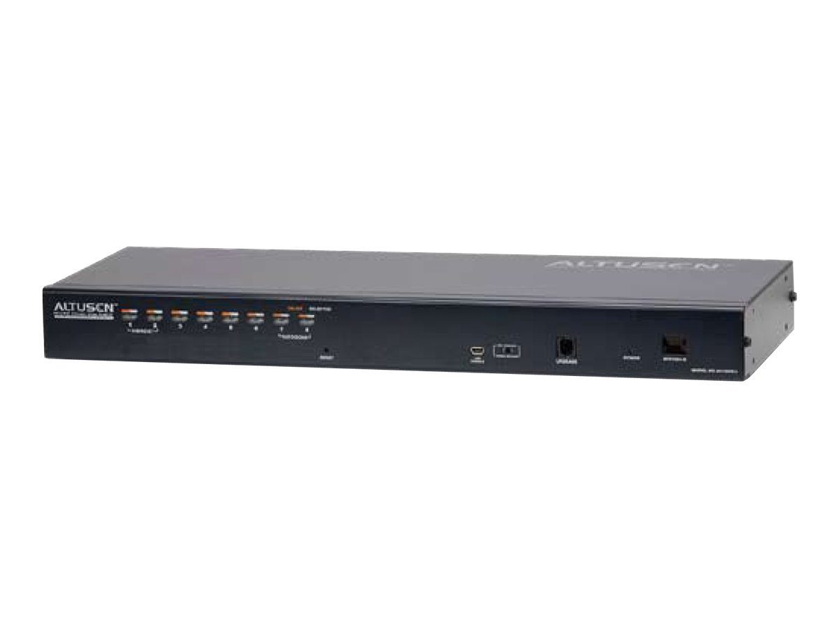 1-Local/Remote Share Access 8-Port Cat 5 KVM over IP Switch with Daisy-Chain Port, KH1508AI-AX-G, KVM(Keyboard/Video/Mouse) over IP Switch