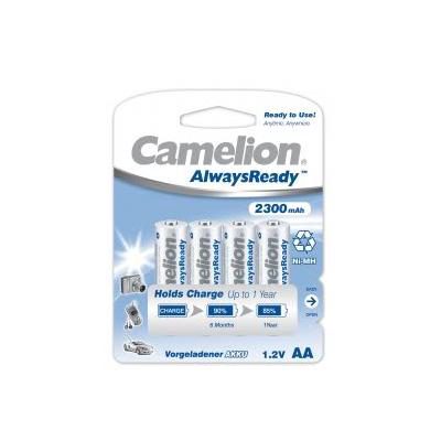AA/HR6, 2300 mAh, AlwaysReady Rechargeable Batteries Ni-MH, 4 pc(s)