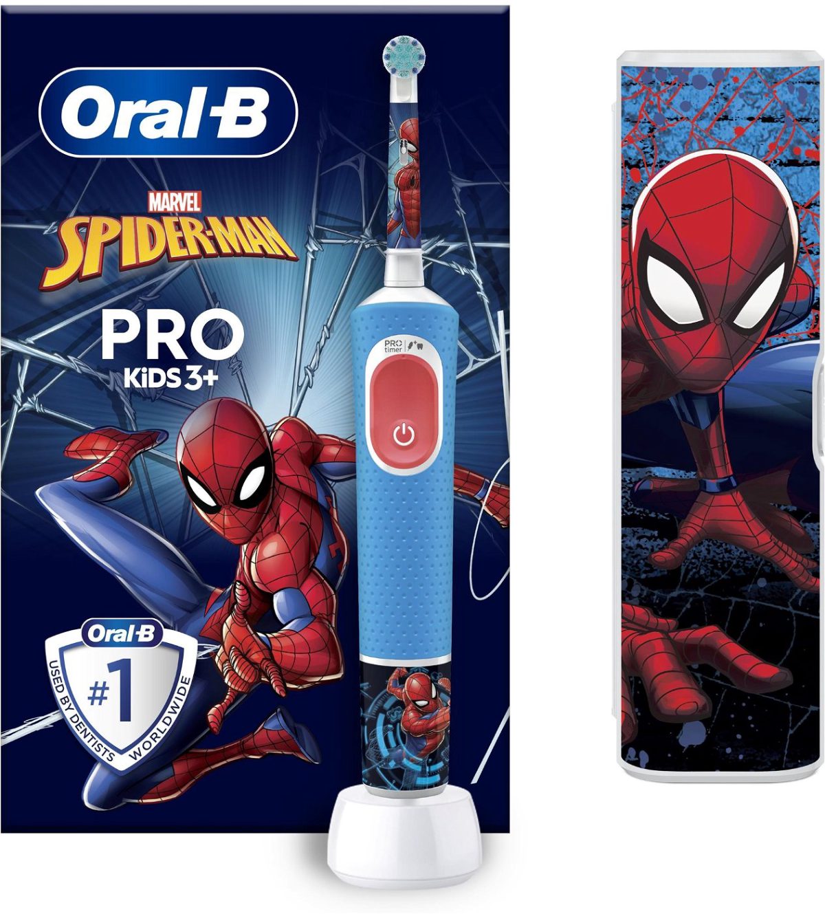 BRAUN el.zobu  birste - bērnu, Spiderman