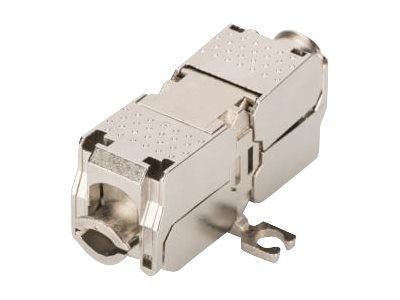 DN-93909, Field Termination Coupler CAT 6A, 500 MHz for AWG 22-26, fully shielded, keyst. design, 26x35x80