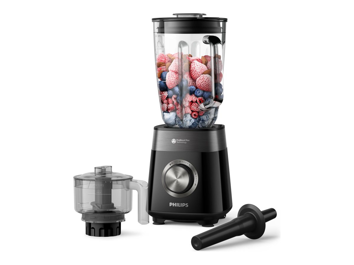 PHILIPS Series 5000  blenderis (kompl. smalcinātājs), melns