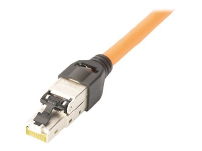 CAT 6A Field Termination Plug, STP with dust cap, Bend relief, DN-93631