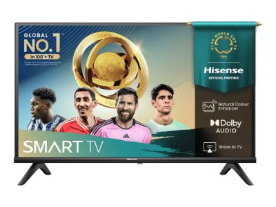 Hisense HD Smart TV, 32A4Q, 32", Smart TV, VIDAA OS, HD, Black