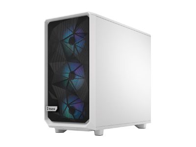 Meshify 2 RGB TG Clear Tint, Side window, White, E-ATX, ATX