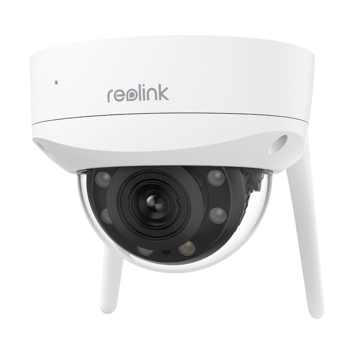 4K Ultra HD IK10 Vandal-Proof Camera, W437, Dome, 8 MP, 2.7-13.5mm, IP67, H.265, Micro SD, Max. 512 GB