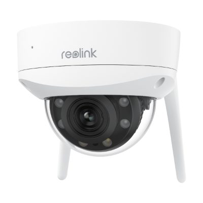 4K Ultra HD IK10 Vandal-Proof Camera, W437, Dome, 8 MP, 2.7-13.5mm, IP67, H.265, Micro SD, Max. 512 GB