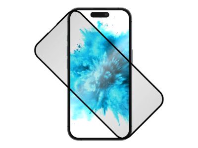 Privacy Full Cover, Apple, iPhone 16 Plus, Tempered Glass, Black, Screen Protector