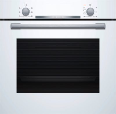 Oven, HBA530BW0S, 71 L, A, Multifunctional, EcoClean, Push pull buttons, Height 60 cm, Width 60 cm, White