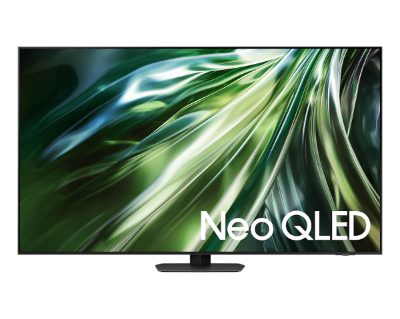 TV Set, SAMSUNG, 55", 4K/Smart, QLED, 3840x2160, Wireless LAN, Bluetooth, Tizen, Black, QE55QN90DATXXH