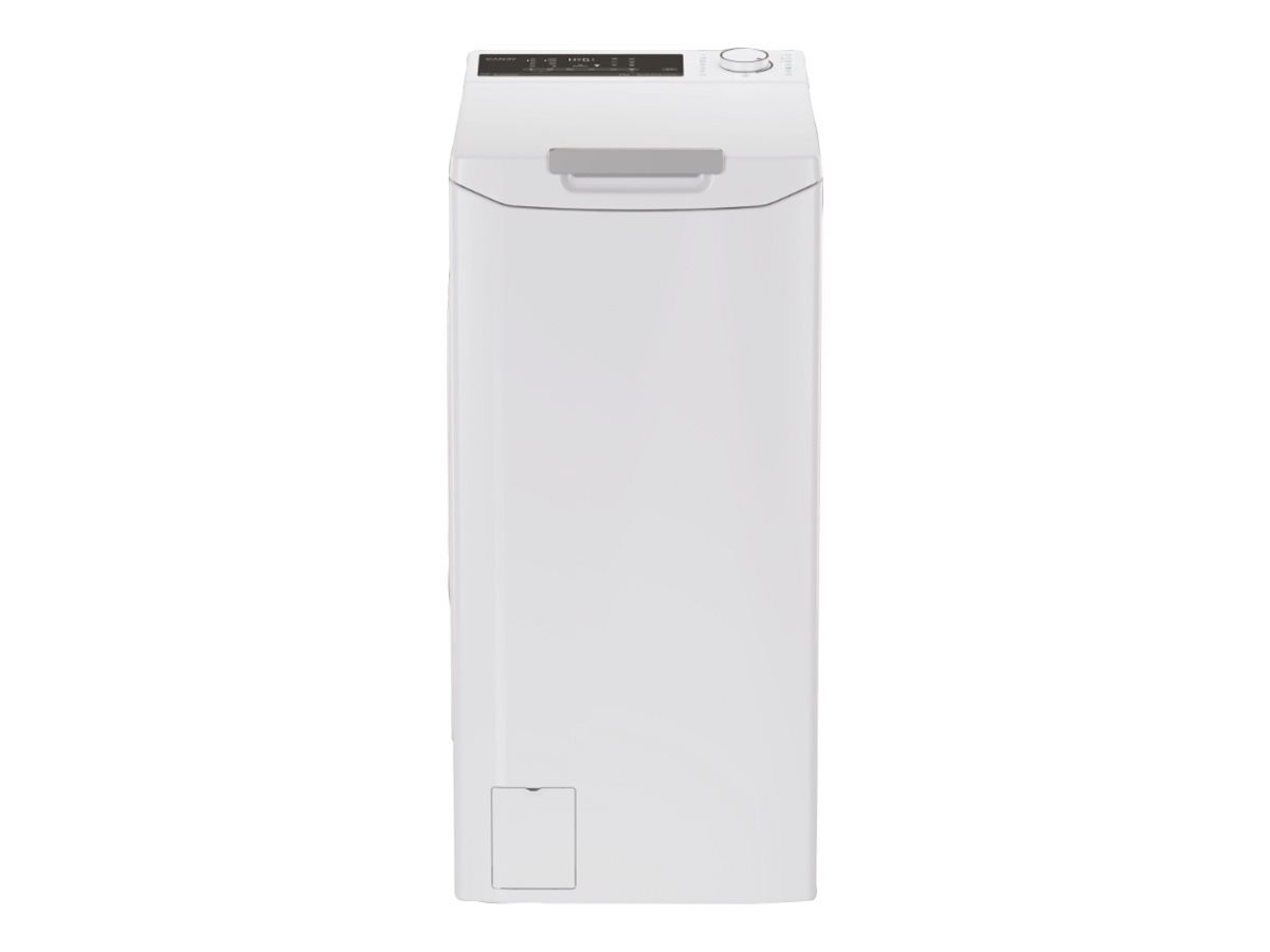 Candy TCA274TM4-S Washing Machine, B, Top loading, Depth 60 cm, 7 kg, White, Candy