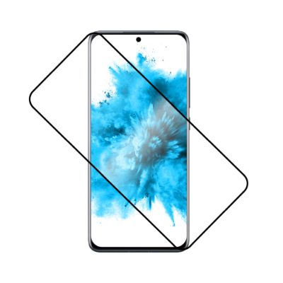 Fixed Screen protector, Xiaomi, 15, Tempered glass, Black, Full Cover 2.5D