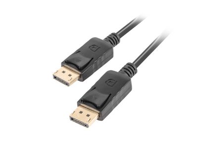 DisplayPort Cable 19 Pin V1.2 4K, CA-DPDP-10CC-0005-BK, DisplayPort to DisplayPort