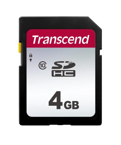 MEMORY SDHC 4GB C10/TS4GSDC300S TRANSCEND