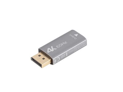 Lanberg Displayport (M) to HDMI (F) Adapter 4K, Silver, AD-DP-HD-01