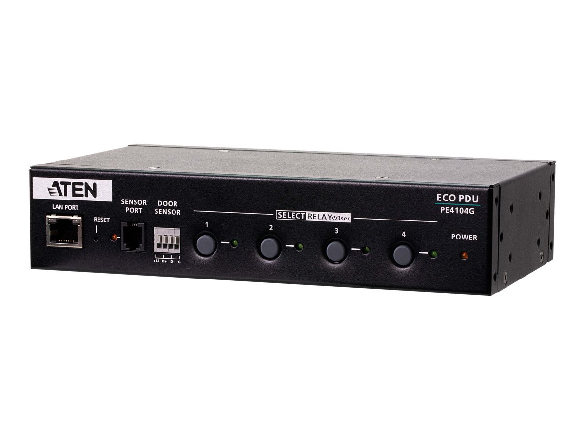 Aten 4-Outlet 1U Half-rack eco, Aten