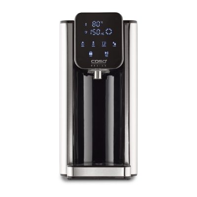 Caso HW 666 Inox, Turbo Hot Water Dispenser, Electric, 2200-2600 W, 2.7 L, Plastic/Stainless Steel, Stainless steel/Black