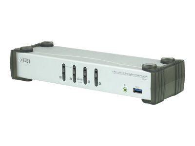 4-Port USB 3.0 DisplayPort KVMP Switch (Cables included), CS1914