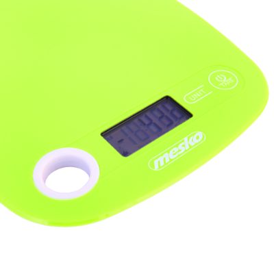 Kitchen scale, MS 3159g, Maximum weight (capacity) 5 kg, Graduation 1 g, Display type LCD, Green